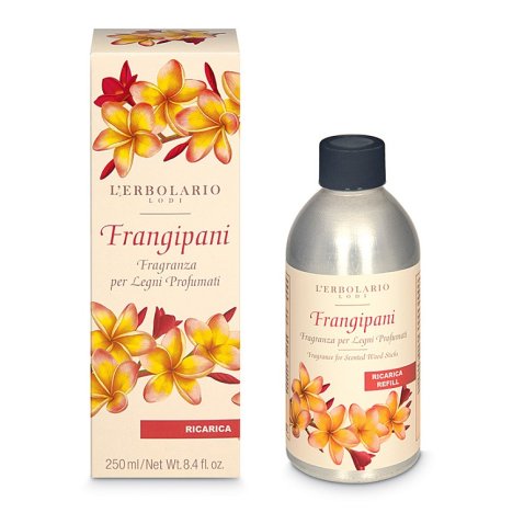 FRANGIPANI FRAGRANZA LEGNI PROFUMATI RICARICA 250 ML FRANGIPANI FRAGRANZA LEGNI PROFUMATI RICARICA 250 ML