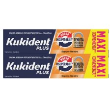 KUKIDENT BIPACCO MORSO INSUPERABILE CREMA ADESIVA DENTIERE 57 G X 2 KUKIDENT BIPACCO MORSO INSUPERABILE CREMA ADESIVA DENTIERE 57 G X 2