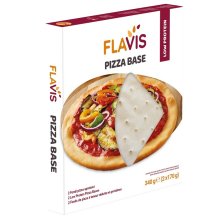 FLAVIS PIZZA BASE 2 FONDI PIZZA APROTEICI DA 170 G FLAVIS PIZZA BASE 2 FONDI PIZZA APROTEICI DA 170 G