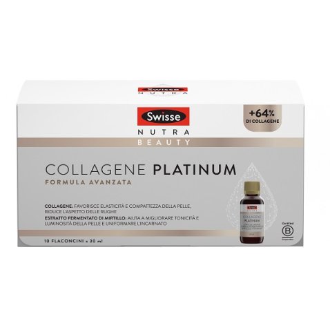 SWISSE COLLAGENE PLATINUM 10 FLACONCINI DA 30 ML