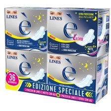 LINES E' 3 CARRY PACK NOTTE X 27 PEZZI + 1 CARRY PACK EXTRA9 PEZZI LINES E' 3 CARRY PACK NOTTE X 27 PEZZI + 1 CARRY PACK EXTRA9 PEZZI