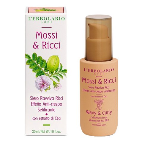CAPELLI MOSSI & RICCI SIERO RAVVIVA RICCI EFFETTO ANTI CRESPO SETIFICANTE 30 ML CAPELLI MOSSI & RICCI SIERO RAVVIVA RICCI EFFETTO ANTI CRESPO SETIFICANTE 30 ML