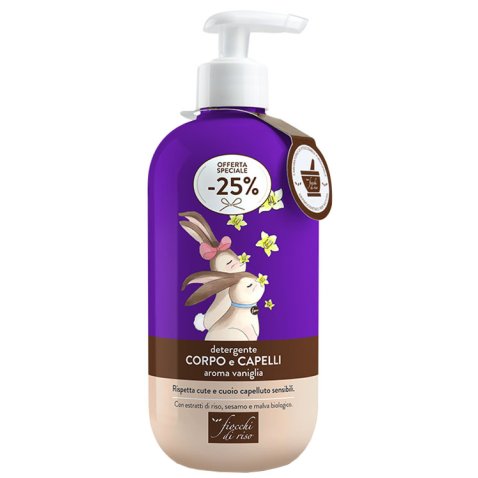 FIOCCHI DI RISO DETERGENTE CAPELLI E CORPO 400 ML SPECIAL NEW