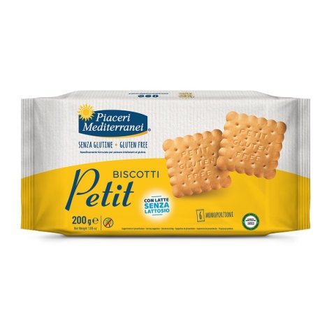 PIACERI MEDITERRANEI BISCOTTI PETIT 200 G