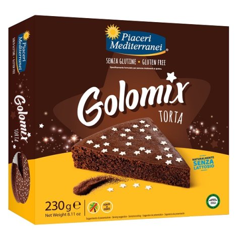 PIACERI MEDITERRANEI GOLOMIX TORTA 230 G