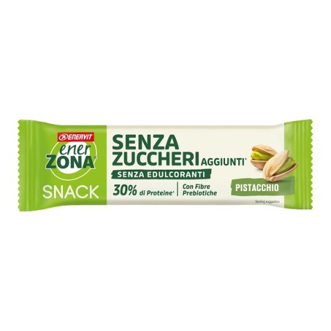 ENERZONA SNACK PISTACCUO CIOCBIANC SENZA ZUCCHERI AGGIUNTI 27 G