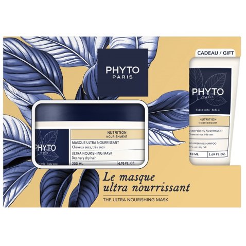 PHYTO PARIS BELLEZZA NUTRIMENTO 2025 1 MASCHERA 200 ML + 1 SHAMPOO 50 ML