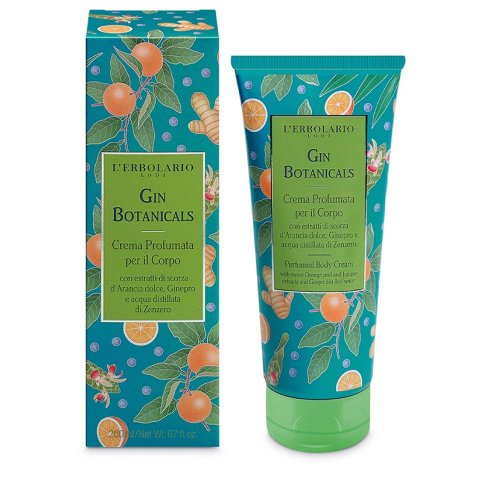 GIN BOTANICALS CREMA PROFUMATA CORPO 200 ML GIN BOTANICALS CREMA PROFUMATA CORPO 200 ML