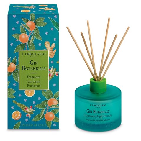 GIN BOTANICALS FRAGRANZA LEGNI PROFUMATI 125 ML