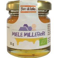 FIOR DI LOTO MINI MIELE DI MILLEFIORI BIO 35 G FIOR DI LOTO MINI MIELE DI MILLEFIORI BIO 35 G