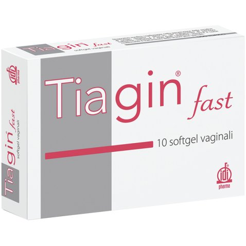TIAGIN FAST 10 CAPSULE VAGINALI SOFTGEL TIAGIN FAST 10 CAPSULE VAGINALI SOFTGEL