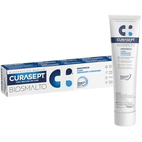 CURASEPT BIOSMALTO CARIE DENTIFRICIO 75 ML CURASEPT BIOSMALTO CARIE DENTIFRICIO 75 ML