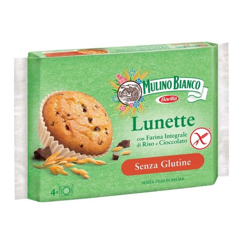 MULINO BIANCO LUNETTE CON FARINA INTEGRALE DI RISO E GOCCE DI CIOCCOLATO 140 G MULINO BIANCO LUNETTE CON FARINA INTEGRALE DI RISO E GOCCE DI CIOCCOLATO 140 G