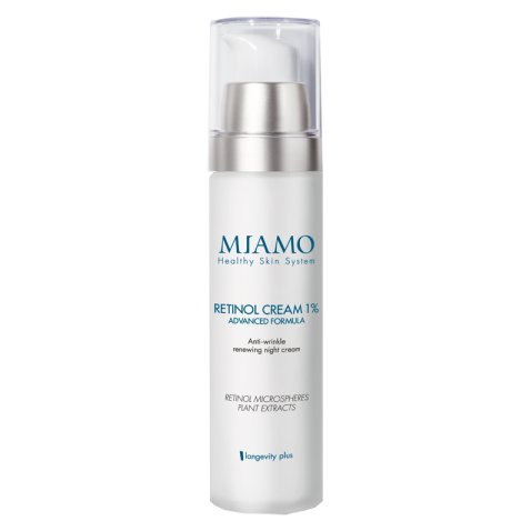 MIAMO LONGEVITY PLUS RETINOL CREAM 1% ADVANCED FORMULA 50 ML MIAMO LONGEVITY PLUS RETINOL CREAM 1% ADVANCED FORMULA 50 ML