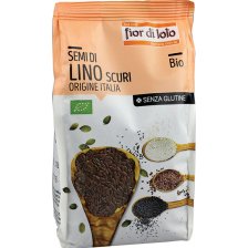 SEMI DI LINO SCURI ITALIA SENZA GLUTINE BIO 400 G SEMI DI LINO SCURI ITALIA SENZA GLUTINE BIO 400 G