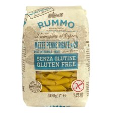 RUMMO MEZZE PENNE RIGATE N28 RISO INTEGRALE E MAIS 400 G