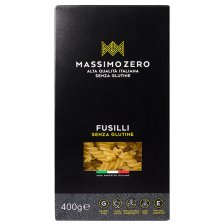 MASSIMO ZERO FUSILLI 400 G MASSIMO ZERO FUSILLI 400 G