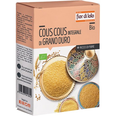 COUS COUS INTEGRALE GRANO DURO BIO 500 G COUS COUS INTEGRALE GRANO DURO BIO 500 G