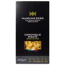 MASSIMO ZERO CONCHIGLIE RIGATE 400 G MASSIMO ZERO CONCHIGLIE RIGATE 400 G
