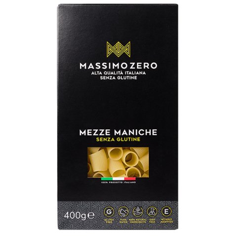 MASSIMO ZERO MEZZE MANICHE 400 G MASSIMO ZERO MEZZE MANICHE 400 G