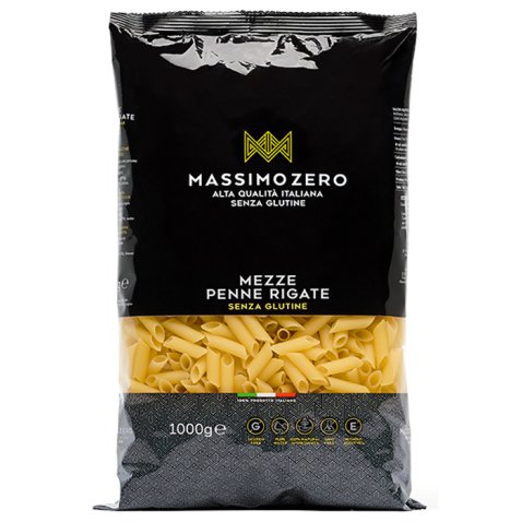 MASSIMO ZERO MEZZE PENNE RIGATE 1 KG MASSIMO ZERO MEZZE PENNE RIGATE 1 KG
