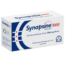 SYNAPSINE 1000 10 FLACONCINI 10 ML SYNAPSINE 1000 10 FLACONCINI 10 ML
