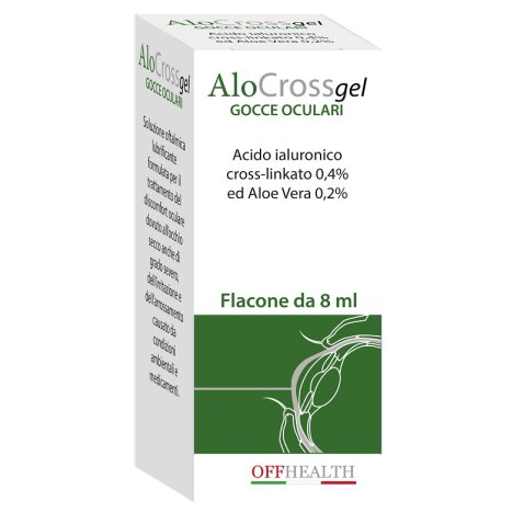 ALOCROSS GOCCE OCULARI ACIDO IALURONICO CROSS-LINKATO 0,2% EALOE VERA 8 ML