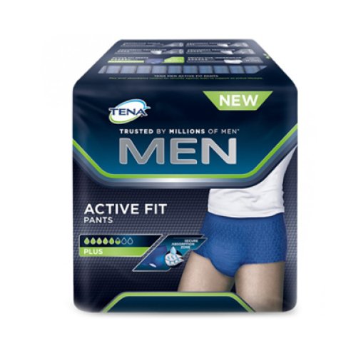 PULL UP UOMO TENA MEN PANTS ACTIVE FIT L 8 PEZZI PULL UP UOMO TENA MEN PANTS ACTIVE FIT L 8 PEZZI