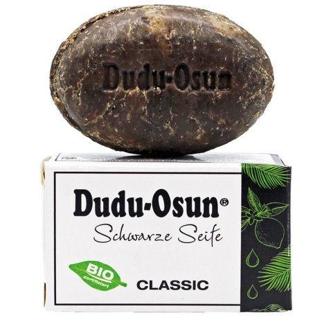 DUDU OSUN SAPONETTA SCHWARZE SEITE 150 G