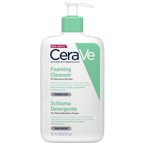 CERAVE SCHIUMA DETERGENTE VISO 473 ML CERAVE SCHIUMA DETERGENTE VISO 473 ML