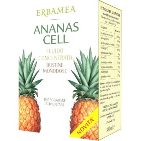ANANAS CELL FLUIDO CONCENTRATO 15 BUSTINE 20 ML ANANAS CELL FLUIDO CONCENTRATO 15 BUSTINE 20 ML