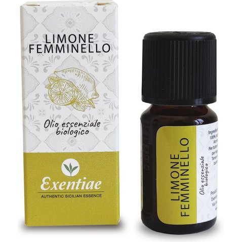 EXENTIAE OLIO ESSENZIALE LIMONE FEMMINELLO SICILIA BIO 10 ML EXENTIAE OLIO ESSENZIALE LIMONE FEMMINELLO SICILIA BIO 10 ML