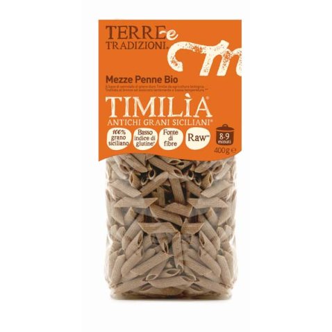 MEZZE PENNE DI TIMILIA BIO 400G MEZZE PENNE DI TIMILIA BIO 400G
