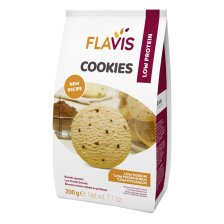 FLAVIS COOKIES BISCOTTI APROTEICI 200 G FLAVIS COOKIES BISCOTTI APROTEICI 200 G