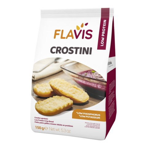 FLAVIS CROSTINI APROTEICI 150 G FLAVIS CROSTINI APROTEICI 150 G