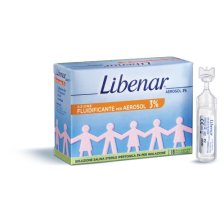 SOLUZIONE SALINA IPERTONICA 3% LIBENAR PER INALAZIONE CON AEROSOL 18 FLACONCINI MONOUSO X 4ML SOLUZIONE SALINA IPERTONICA 3% LIBENAR PER INALAZIONE CON AEROSOL 18 FLACONCINI MONOUSO X 4ML