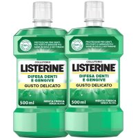 LISTERINE DENTI & GENGIVE GUSTO DELICATO 2 X 500 ML