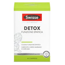 SWISSE DETOX FUNZIONE EPATICA 60 COMPRESSE DA 1085 MG SWISSE DETOX FUNZIONE EPATICA 60 COMPRESSE DA 1085 MG