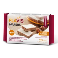 FLAVIS WAFERS NOCCIOLA APROTEICO 3 PORZIONI DA 50 G FLAVIS WAFERS NOCCIOLA APROTEICO 3 PORZIONI DA 50 G