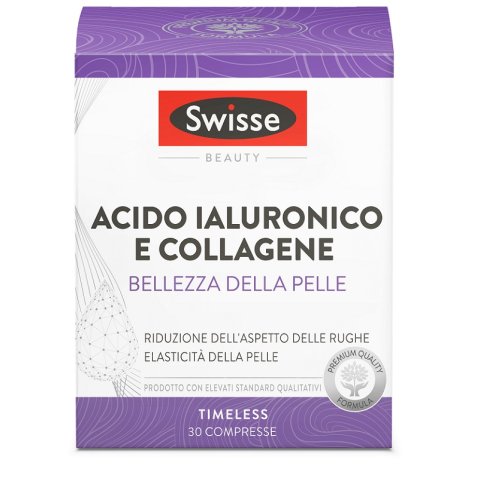 SWISSE ACIDO IALURONICO COLLAGENE BELLEZZA DELLA PELLE 30 COMPRESSE SWISSE ACIDO IALURONICO COLLAGENE BELLEZZA DELLA PELLE 30 COMPRESSE