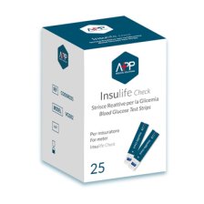 STRISCIA REATTIVA PER GLICEMIA INSULIFE CHECK 25 PEZZI STRISCIA REATTIVA PER GLICEMIA INSULIFE CHECK 25 PEZZI