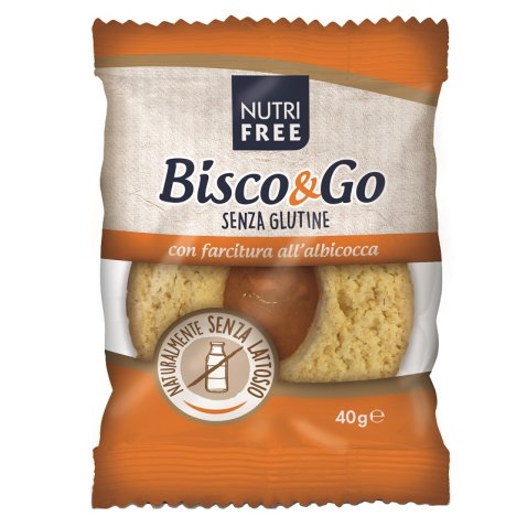 NUTRIFREE BISCO&GO CON FARCITURA ALL'ALBICOCCA 40 G NUTRIFREE BISCO&GO CON FARCITURA ALL'ALBICOCCA 40 G