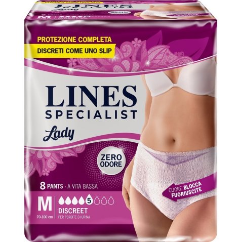 LINES SPECIALIST PANTS DISCREET M FARMA 8 PEZZI LINES SPECIALIST PANTS DISCREET M FARMA 8 PEZZI