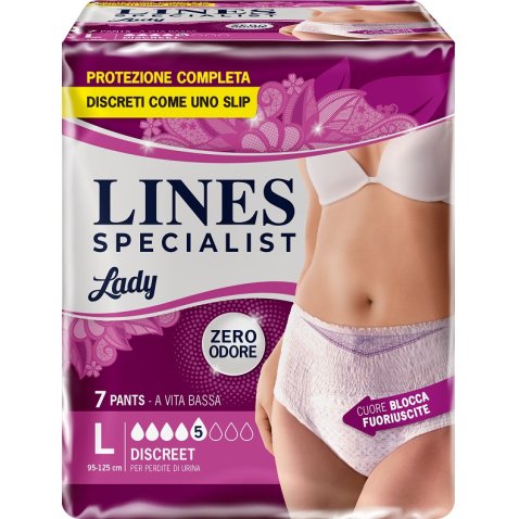 LINES SPECIALIST PANTS DISCREET L FARMA 7 PEZZI LINES SPECIALIST PANTS DISCREET L FARMA 7 PEZZI