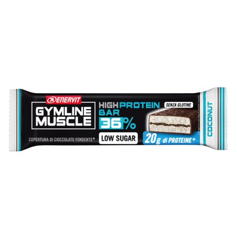GYMLINE 20G PROTEINBAR LS COCONUT 55 G GYMLINE 20G PROTEINBAR LS COCONUT 55 G
