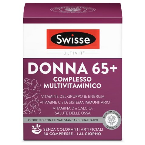 SWISSE DONNA 65+ COMPLESSO MULTIVITAMINICO 30 COMPRESSE SWISSE DONNA 65+ COMPLESSO MULTIVITAMINICO 30 COMPRESSE