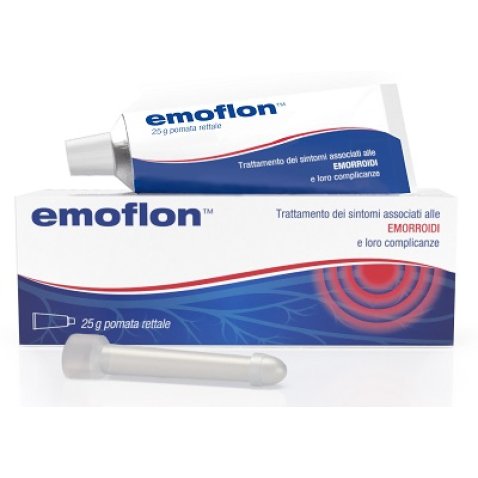 EMOFLON POMATA RETTALE TUBETTO 25 G CON APPLICATORE EMOFLON POMATA RETTALE TUBETTO 25 G CON APPLICATORE