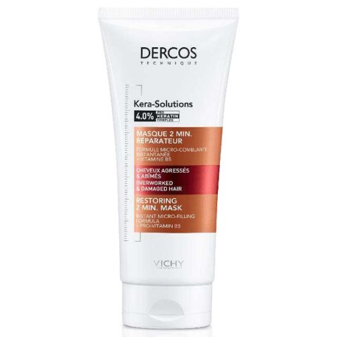 DERCOS TECHNIQUE KERASOL MASCHERA RIPARATRICE 2 MIN 200 ML DERCOS TECHNIQUE KERASOL MASCHERA RIPARATRICE 2 MIN 200 ML
