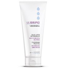 VIDERMINA LUBRIPIU' OLIO LATTE DETERGENTE SECCHEZZA INTIMA 200 ML