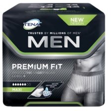 MUTANDINA ASSORBENTE MASCHILE TENA MEN PREMIUM FIT LIVELLO 4S/M 10 PEZZI MUTANDINA ASSORBENTE MASCHILE TENA MEN PREMIUM FIT LIVELLO 4S/M 10 PEZZI
